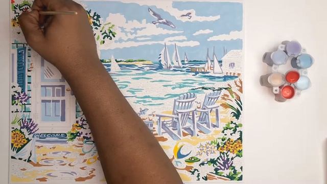 Paint By Numbers - Summertime (Timelapse) смотреть онлайн