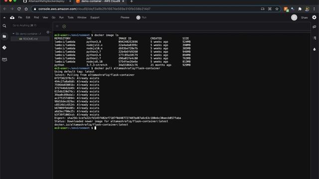 Flask Application Deployed Via Docker смотреть онлайн
