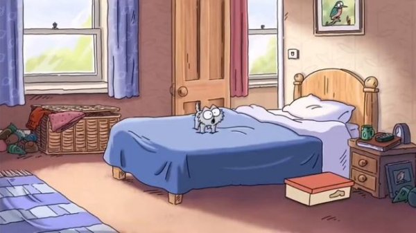 Кот Саймон и его приключение