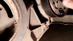 Ниссан Тиида (HR15). Замена подшипника муфты кондиционера.