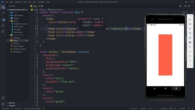 #5 Understanding Styles 2 | React Native Tutorials For Beginners | Sanket Sabale | Codemock ... смотреть онлайн