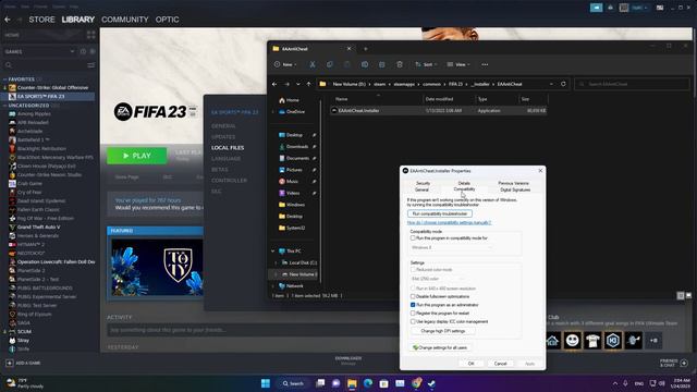 حل مشكلة الفيفا Fix FIFA 23 Not Launching on PC ✅