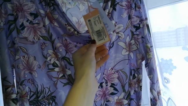 Платье мультицвет от фаберлик с принтом "лилия", с замерами! смотреть онлайн