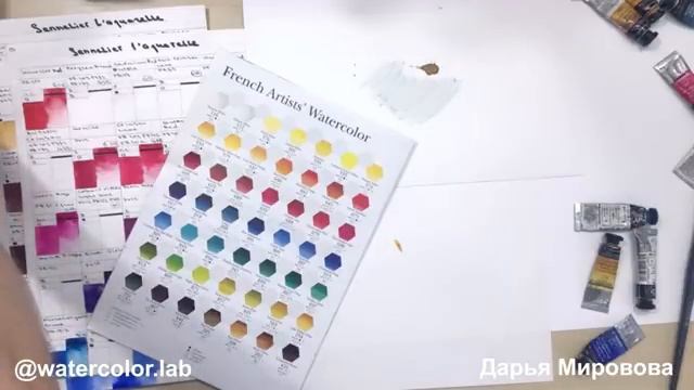 Прямой эфир: обзор акварели Sennelier