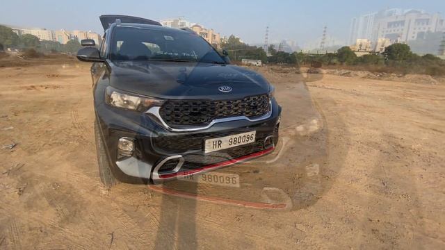 ? Installed GT Line Front Bumper in Kia Sonet ? смотреть онлайн