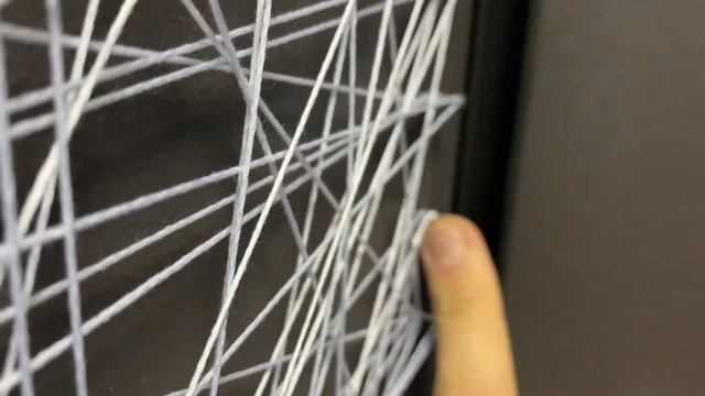 Декор стены! Самый дешевый способ. Стринг Арт смотреть онлайн