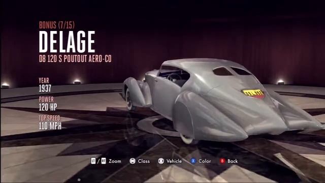 LA Noire Vehicle Guide - Bonus Delage D8 120 S Poutout Aero-CO смотреть онлайн