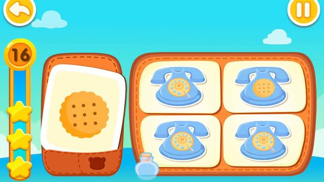 Baby Panda Learns Pairs #2 - Find the same items in the picture | BabyBus Games For Kids смотреть онлайн