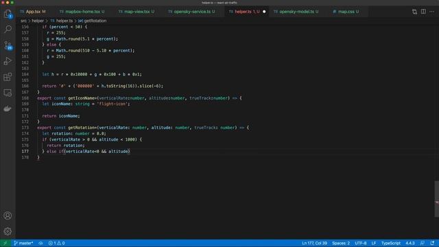 React Speed Code - An app that retrieve state vector of the OpenSky. смотреть онлайн