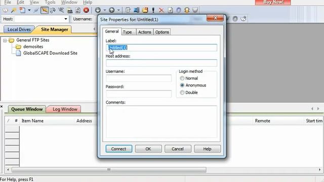 FTP - Configuring your website in CuteFTP смотреть онлайн