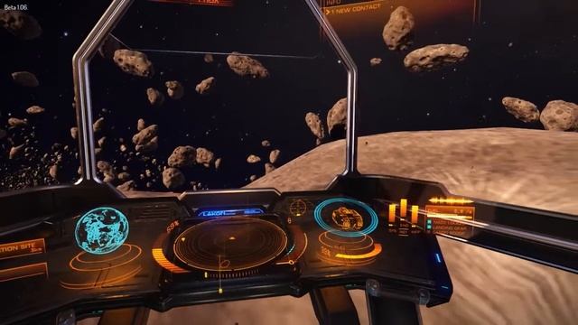 Elite: Dangerous Beta - Landing On Asteroids смотреть онлайн