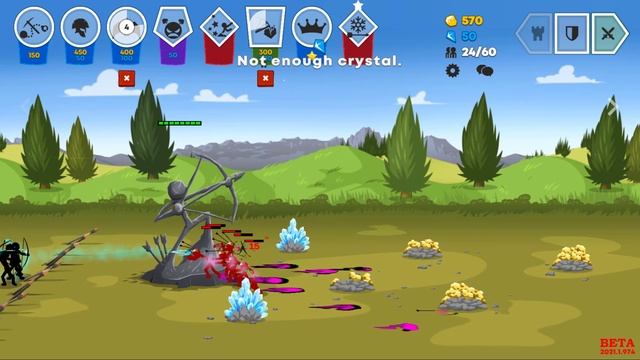 STICK WAR 3 - Walkthrough Gameplay Part 5 - SINGLE (iOS Android)