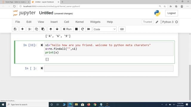 Regular Expression- Meta Characters смотреть онлайн