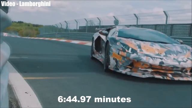 Lamborghini Aventador SVJ Laps The Nurburgring Faster Than The Porsche GT2 RS смотреть онлайн