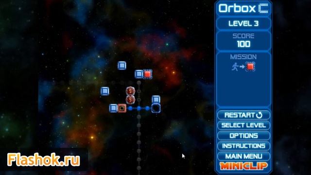 Flashok ru: онлайн игра Orbox C. Видео обзор флеш игры Orbox C смотреть онлайн