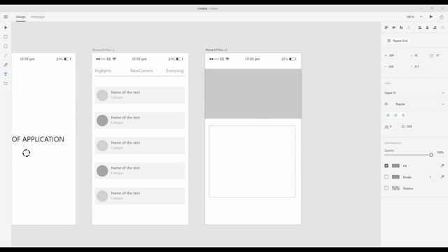 Adobe XD Как начинать прототипирование Обзор программы XD Урок 2 смотреть онлайн