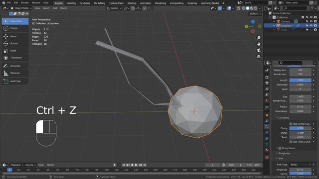 Blender Tutorial - Hair particles based abstract art смотреть онлайн