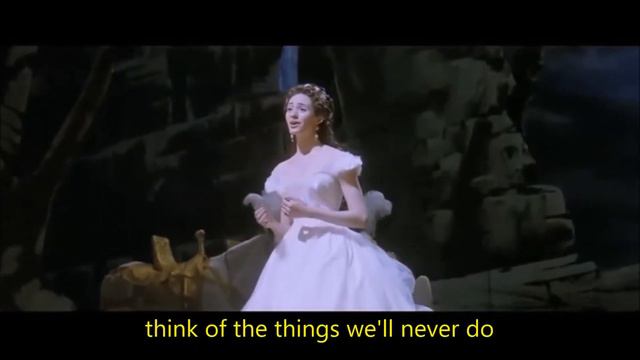 THINK OF ME - Emmy Rossum - Phantom of the Opera - with English subtitles смотреть онлайн