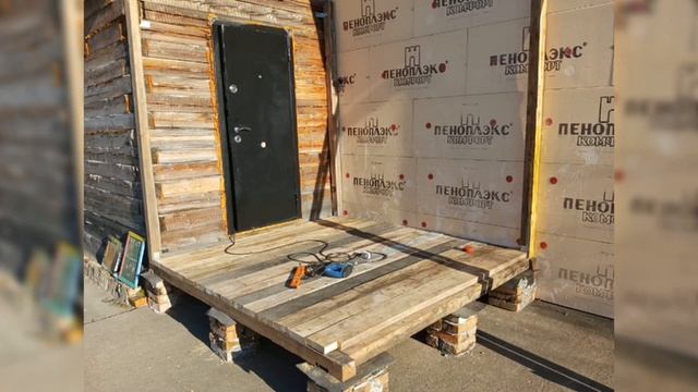 Как построить крыльцо один из вариантов смотреть онлайн