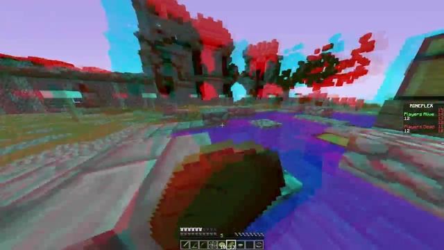 Minecraft Survival Games Ep. 38 - 3D Anaglyph Challenge смотреть онлайн