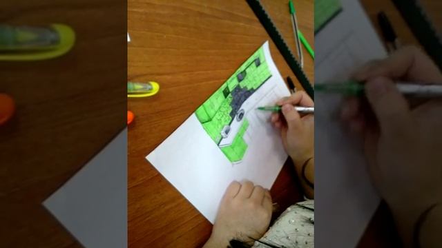 ДИЗАЙНЕР ДЕЛАЕТ НАБРОСКИ КУХНИ ВРУЧНУЮ смотреть онлайн