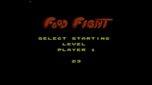 Food Fight Easter Egg (Atari 7800) The No Swear Gamer смотреть онлайн