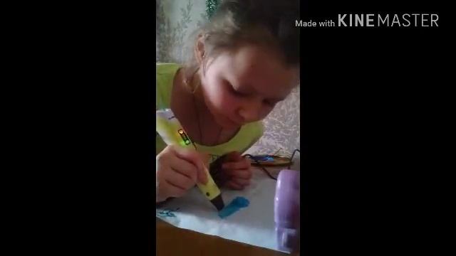 Делаю 3D ручкой дракона ВОДЫ ? смотреть онлайн
