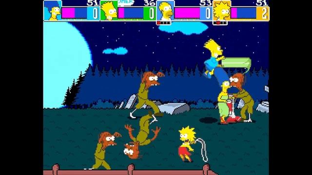 The Simpsons Arcade Game - Stage 3 - Springfield Discount Cemetery смотреть онлайн