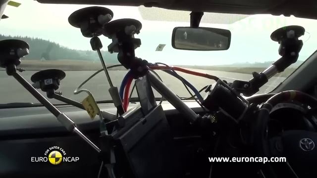 Toyota Auris - 2013 ESC Test Euro NCAP смотреть онлайн
