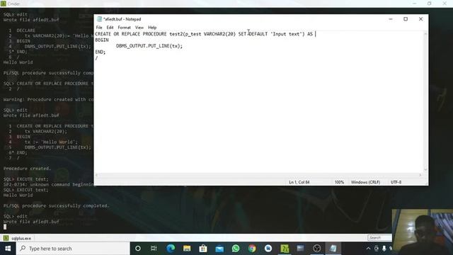 CARA MENGGUNAKAN PL/SQL смотреть онлайн