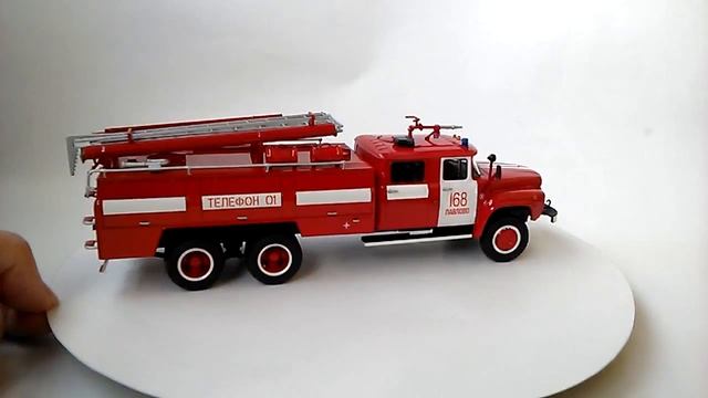 ЗИЛ-133ГЯ Пожарный (сборная модель) смотреть онлайн