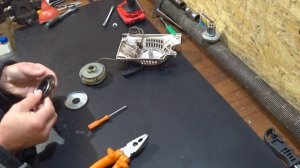 КАК ЗАМЕНИТЬ ПРУЖИНУ НА СТАРТЕР БЕНЗОПИЛЫ