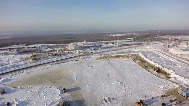 Строительство стадиона к ЧМ 2018 в Самаре / The construction of the stadium in Samara смотреть онлайн