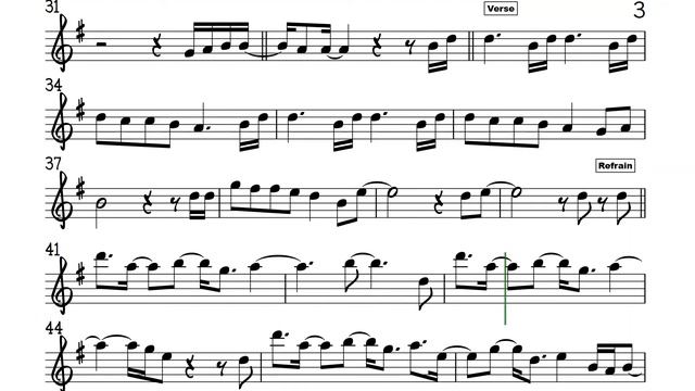 Love Me Like You Do I Flute or Violin Sheet Music Backing Track Play Along Partitura смотреть онлайн