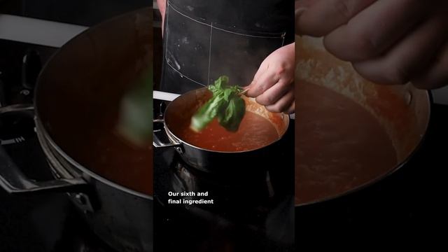6 Ingredient Pasta Sauce #pasta #sauce #pastasauce #tomatosauce #garlic #basil #tomato #onion #chef смотреть онлайн