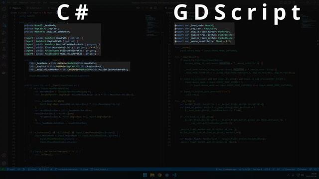 Bullet trail and muzzle flash Godot tutorial! (C# AND GDScript) смотреть онлайн