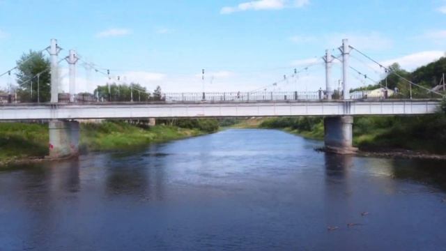 Торжок - чудо русский городок - с высоты птичьего полёта смотреть онлайн