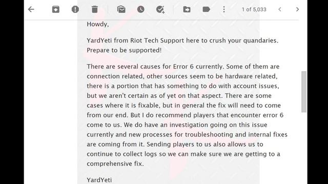 The ONLY solution for the VAN 6 error (YOU CAN'T FIX IT ON YOUR END) смотреть онлайн