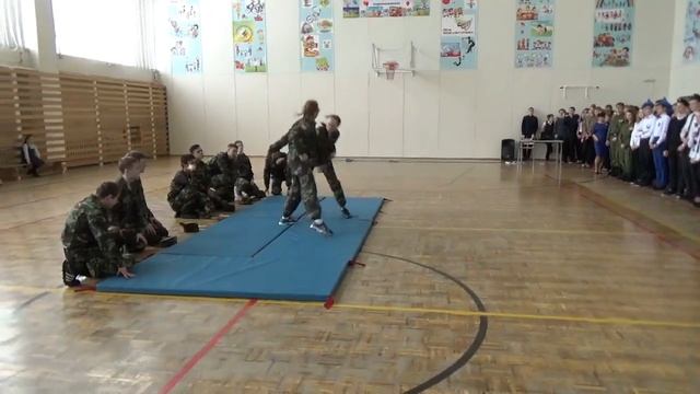 22 02 17 ВПК "ВИТЯЗЬ" на смотре строя и песни смотреть онлайн