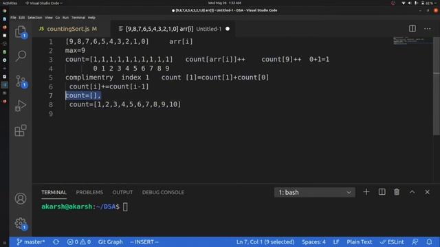 #sort Counting Sort | Algorithm |Day 14 смотреть онлайн