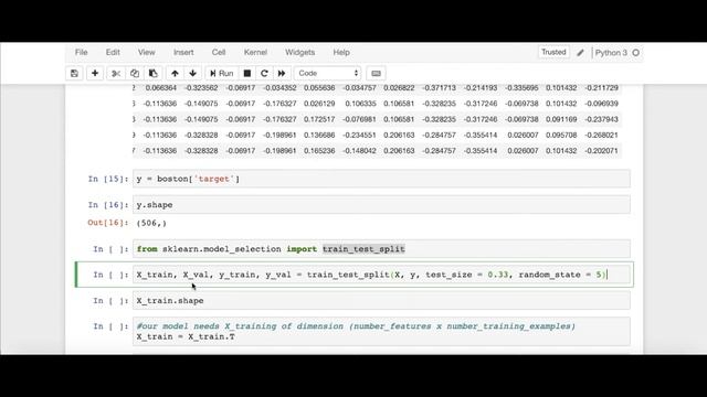 Linear Regression Model in Python from Scratch | Testing Out Model on Boston House Price Dataset смотреть онлайн