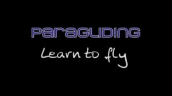 Paragliding learn to fly