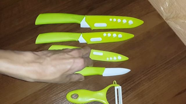 Обзор посылки из Китая: керамические ножи смотреть онлайн
