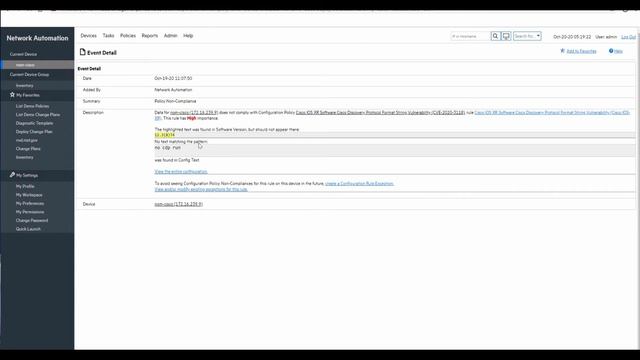 Rethink Network Management and Compliance – Network Operations Management (DEMO) смотреть онлайн