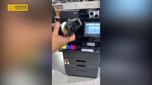 How to insert toner cartridge on Kyocera Mita TASKalfa 2554ci