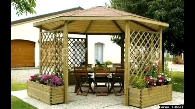 Поделки-самоделки. Беседки. смотреть онлайн