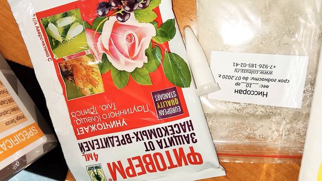 Обработка комнатных растений, фиалок