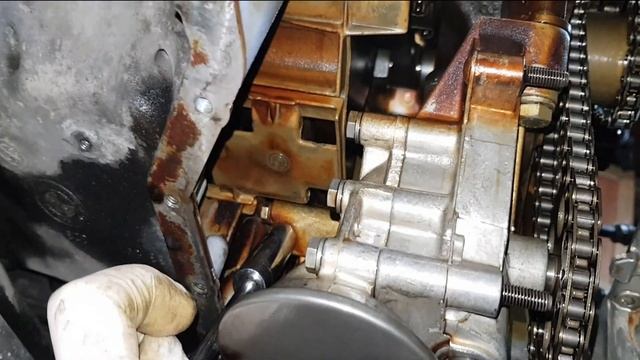 BMW E38 M62TU OIL PUMP REMOVAL HOW TO REMOVE OIL PUMP ON E39 540i 535i BMW 735i 740iL M60 M62 X5 E5 смотреть онлайн