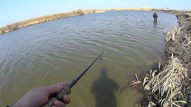 ПОЙМАЛ СОМА! ОТЛИЧНАЯ РЫБАЛКА РАННЕЙ ВЕСНОЙ! ЗЛЫЕ ПОКЛЕВКИ ЩУКИ И СУДАКА! ЛЕНИНСКАЯ ПОЙМА! смотреть онлайн