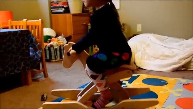 Plan Toys Tori Folding Rocking Horse Review смотреть онлайн